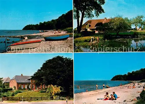 AK / Ansichtskarte Dollerup Strandpartien Wohnhaeuser Dollerup