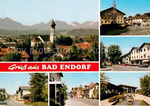 AK / Ansichtskarte Bad_Endorf Kirche Ortspartien Bad_Endorf