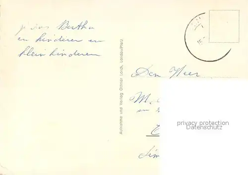 AK / Ansichtskarte Ingenheim_Suedliche_Weinstrasse Panorama Brunnen Schwimmbad  Ingenheim_Suedliche