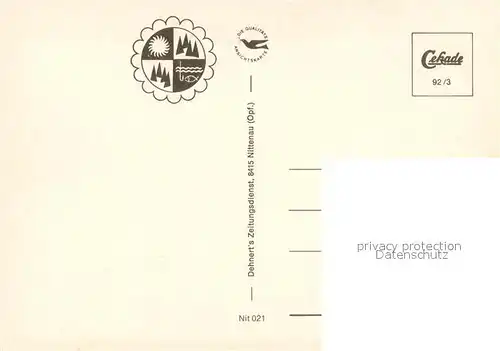 AK / Ansichtskarte Nittenau Ortsansichten Kirche Freibad Fliegeraufnahme Nittenau