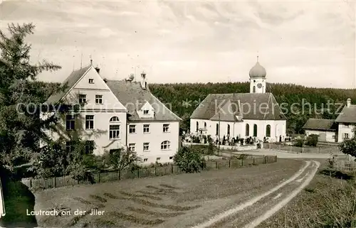 AK / Ansichtskarte Lautrach Kirche Lautrach