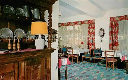 AK / Ansichtskarte Westerland_Sylt Hotel Stadt Hamburg Stuben Westerland_Sylt