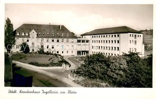 AK / Ansichtskarte Ingelheim_Rhein Staedt Krankenhaus Ingelheim Rhein