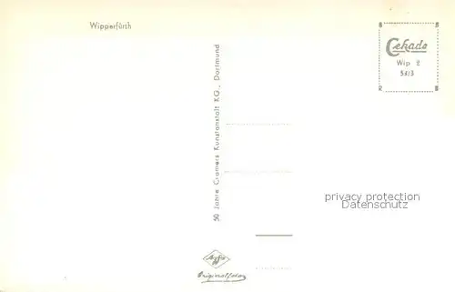 AK / Ansichtskarte Wipperfuerth Panorama Wipperfuerth