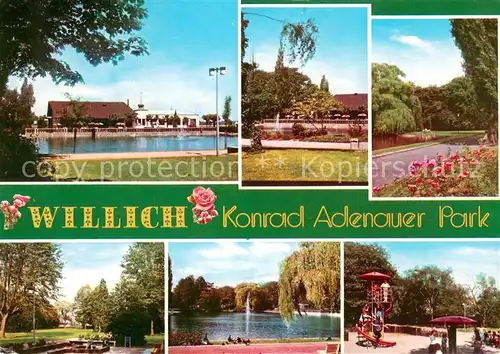 AK / Ansichtskarte Willich Konrad Adenauer Park Teilansichten Willich
