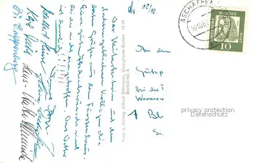 AK / Ansichtskarte Kleinheubach Eingang zum Schloss Kleinheubach