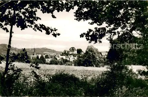 AK / Ansichtskarte Henfenfeld Ansicht vom Waldrand aus Frankenalb Henfenfeld