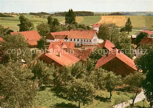 AK / Ansichtskarte Zaundorf_Vilshofen_Niederbayern Gasthaus Pension Stanek Panorama Zaundorf_Vilshofen