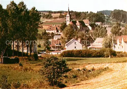 AK / Ansichtskarte Muenchsteinach Teilansicht mit Klosterkomplex Muenchsteinach