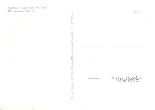 AK / Ansichtskarte Moosbach_Vohenstrauss Sperlweiher Panorama Rastweiher Kartoffelbrunnen Vogelbrunnen Wieskirche Moosbach_Vohenstrauss