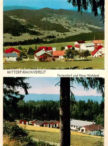 AK / Ansichtskarte Mitterfirmiansreut Panorama Bungalows Mitterfirmiansreut