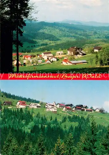 AK / Ansichtskarte Mitterfirmiansreut Panorama im Nationalpark Bayerischer Wald Mitterfirmiansreut