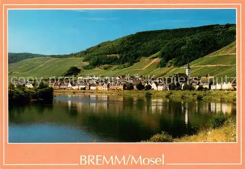 AK / Ansichtskarte Bremm_Mosel Partie an der Mosel Bremm Mosel