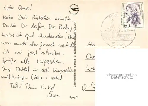 AK / Ansichtskarte Spay_Mayen_Koblenz St Lambertus Kirche Dorfbrunnen Alte Kirche  Rheinpartien Spay_Mayen_Koblenz