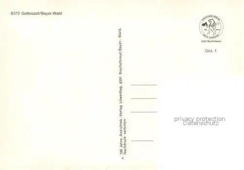 AK / Ansichtskarte Gotteszell Panorama Gotteszell