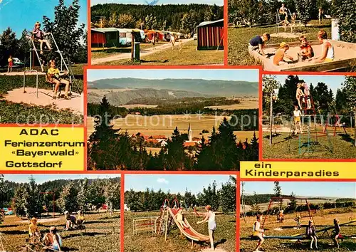 AK / Ansichtskarte Gottsdorf_Niederbayern ADAC Ferienzentrum Kinderparadies Panorama Gottsdorf Niederbayern
