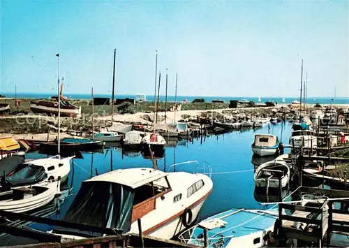 AK / Ansichtskarte Hohwacht_Ostseebad Jachthafen Lippe Hohwacht_Ostseebad