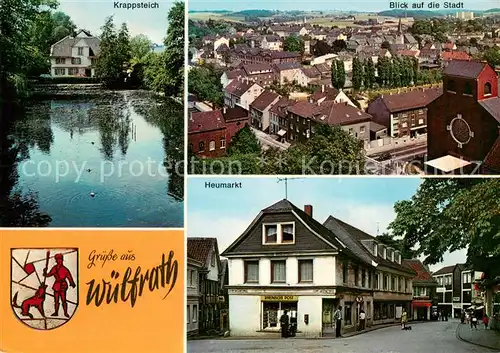 AK / Ansichtskarte Wuelfrath Krappsteich Stadtblick Heumarkt Wuelfrath