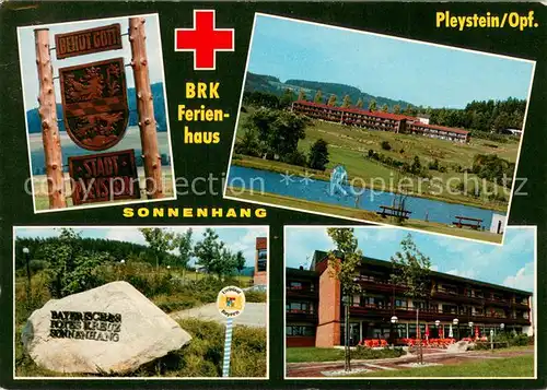 AK / Ansichtskarte Pleystein BRK Ferienhaus Sonnenhang Felsen Schullandheim Pleystein