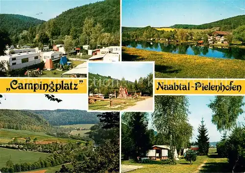 AK / Ansichtskarte Pielenhofen Campingplatz Naabtal Panorama Teilansichten Pielenhofen