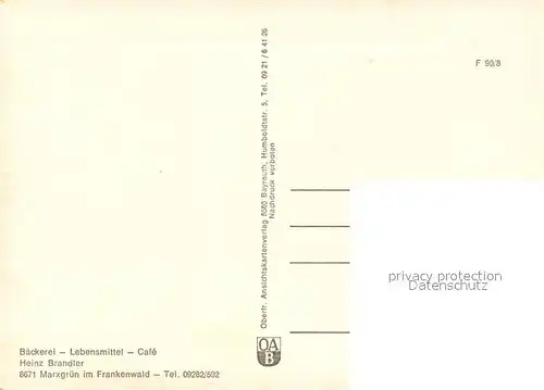 AK / Ansichtskarte Marxgruen Panorama Kirche Ortsansichten Marxgruen