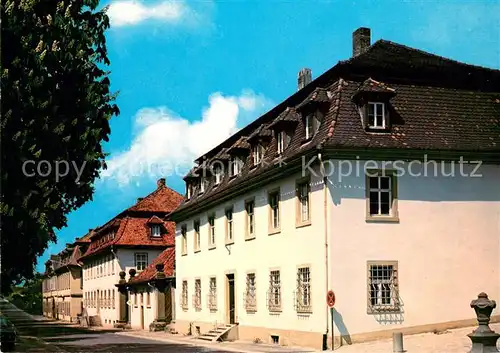 Wiesentheid Haeuserpartie in der Kanzleistrasse Wiesentheid