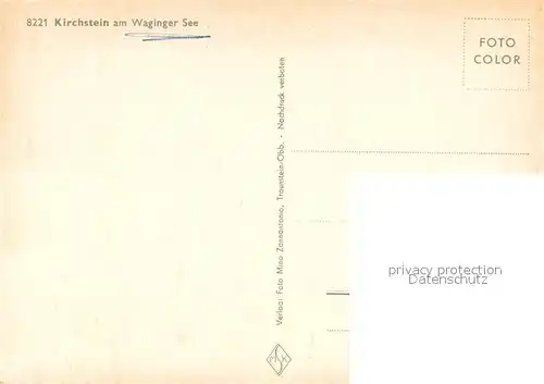 Kirchstein Inri Kreuz Blick zum Ort mit Kirche Kirchstein