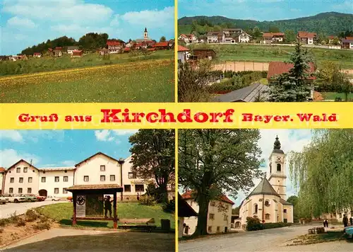 Kirchdorf_Wald Ortsansichten Kirche Kirchdorf Wald