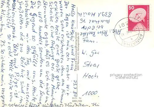 AK / Ansichtskarte Mauth_Niederbayern Dorfstrasse Panorama Fliegeraufnahme Mauth Niederbayern