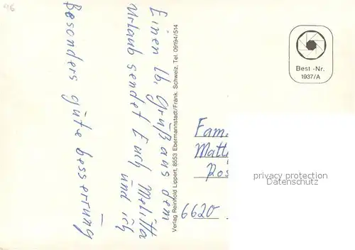 AK / Ansichtskarte Vohenstrauss Friedrichsburg Pfarrkirche Realschule Hallenbad Marktplatz Vohenstrauss