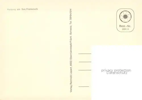 AK / Ansichtskarte Happurg Panorama Stausee Ortsmotiv Happurg