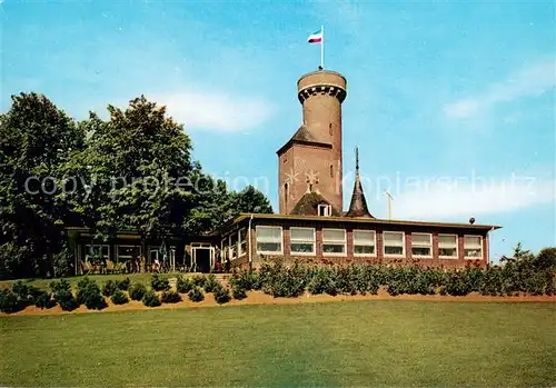 AK / Ansichtskarte Luetjenburg_Holstein Cafe Restaurant Bismarckturm Luetjenburg_Holstein