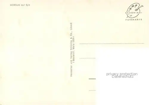 AK / Ansichtskarte Morsum_Sylt Restaurant Morsum Sylt
