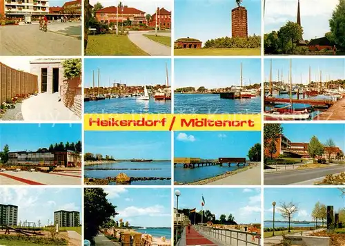 AK / Ansichtskarte Moeltenort_Heikendorf Orts und Teilansichten Hafenpartien  