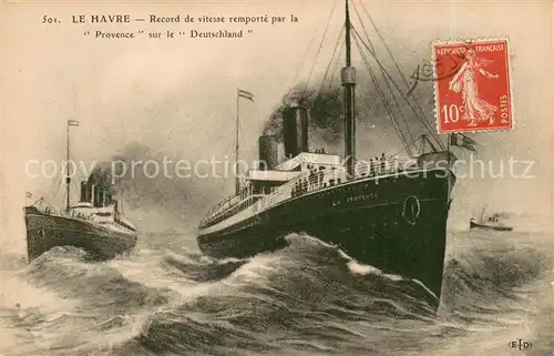 AK / Ansichtskarte Dampfer_Oceanliner Le Havre 