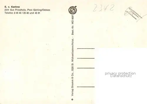 AK / Ansichtskarte Priesholz Gut Priesholz Pferdeweide Teich Park Priesholz