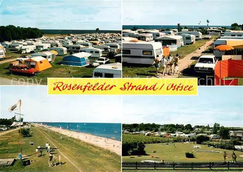 AK / Ansichtskarte Rosenfeld_Holstein Rosenfelder Strand an der Ostsee Campingplatz Rosenfeld_Holstein