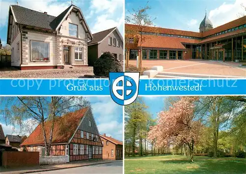 AK / Ansichtskarte Hohenwestedt Teilansichten Fachwerkhaus Parkanlagen Hohenwestedt