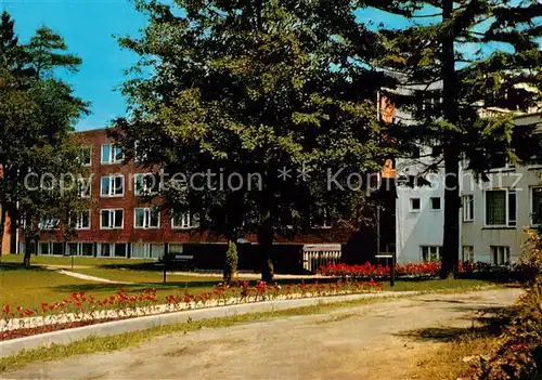 AK / Ansichtskarte Toetensen Ev. Stiftung Krankenhaus Ginsterhof Parkansicht Toetensen