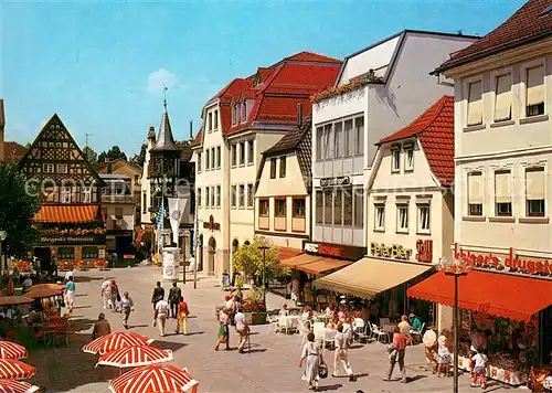 AK / Ansichtskarte Bad_Kissingen Marktplatz Altstadt Bad_Kissingen