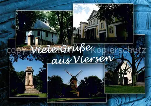 AK / Ansichtskarte Viersen Kapelle Festhalle Windmuehle Denkmal Viersen