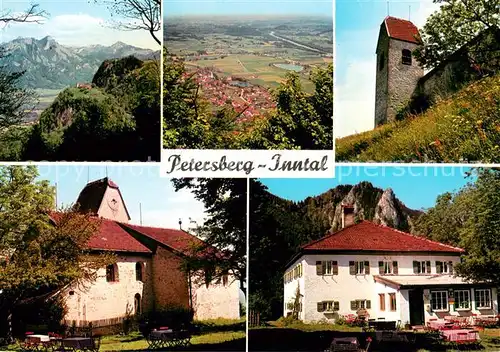 AK / Ansichtskarte Petersberg_Inn Alter Klosterkirche 10. Jhdt. Bayerisches Inntal Alpen Petersberg Inn