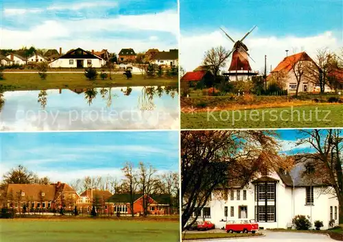Scharmbeck_Osterholz Muehle Kolonialwarengeschaeft Wohnsiedlung Scharmbeck_Osterholz