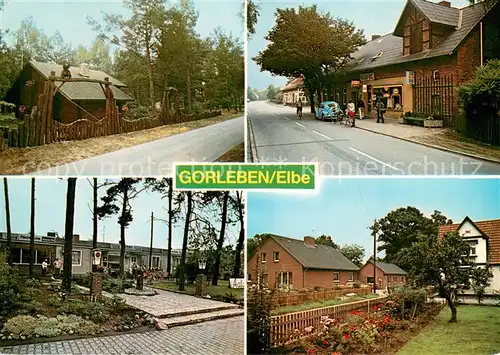 Gorleben Teilansichten Kaufhaus Gaststaette Gorleben