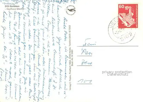 Gorleben Teilansichten Kaufhaus Gaststaette Gorleben