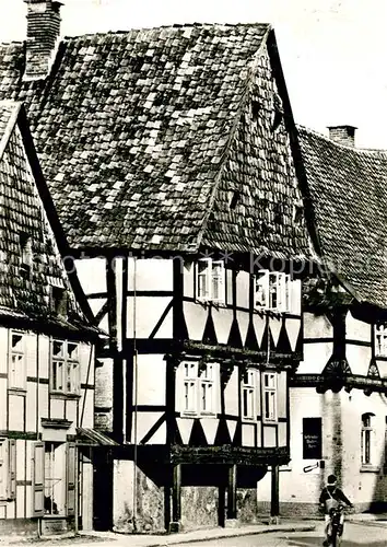 Hornburg_Wolfenbuettel Stelzenbau 17. Jhdt. Historische Gebaeude Hornburg Wolfenbuettel