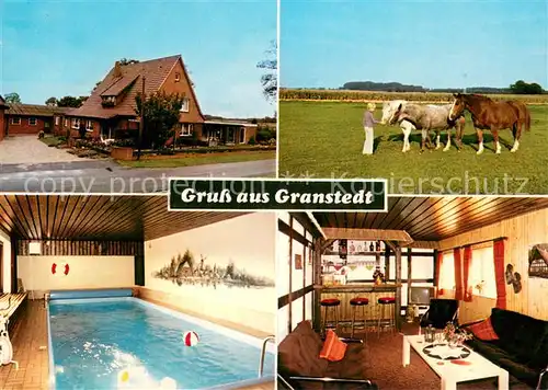 Granstedt_Selsingen Urlaub auf dem Bauernhof Ferienhof Borchers Hallenbad Pferdekoppel Granstedt_Selsingen