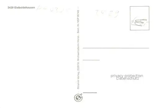 Gieboldehausen Marktplatz Brunnen Fachwerkhaeuser Kirche Brunnen Gieboldehausen