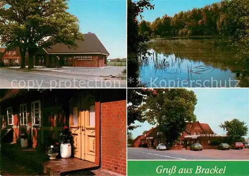 Brackel_Winsen_Luhe Volksbank Gaststaette Eingangstuer Partie am Wasser Brackel_Winsen_Luhe