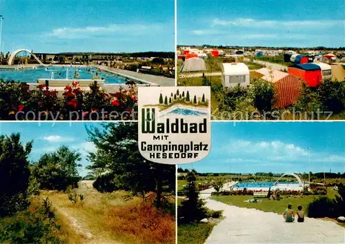 Hesedorf_Gyhum Waldbad mit Campingplatz Natur Hesedorf Gyhum